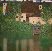 Castle with a Moat, Gustav Klimt